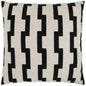 Steps Geometric Global Black Large Throw Pillow Insert - LOOMLAN - D.V. Kap - Throw Pillows