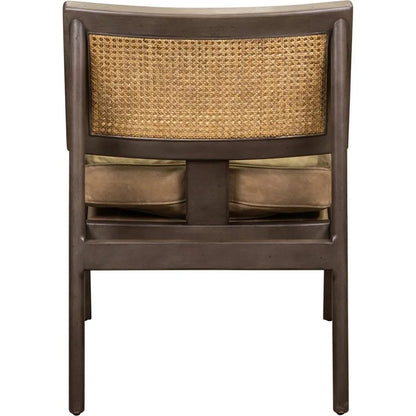 Sterling Cane Detailing Foam Cushion Chair - LOOMLAN - Olivia + Quinn - Accent Chairs