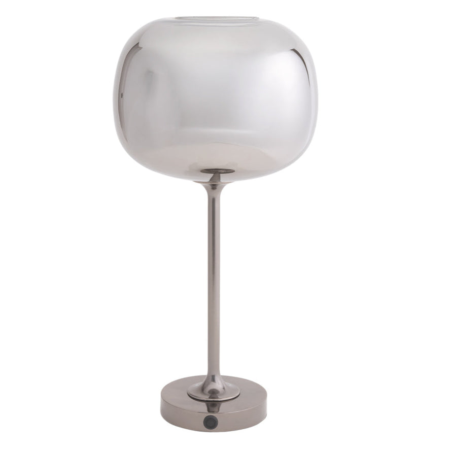 Sterling Rechargeable Glass Floor Lamp-Floor Lamps-Wildwood-LOOMLAN