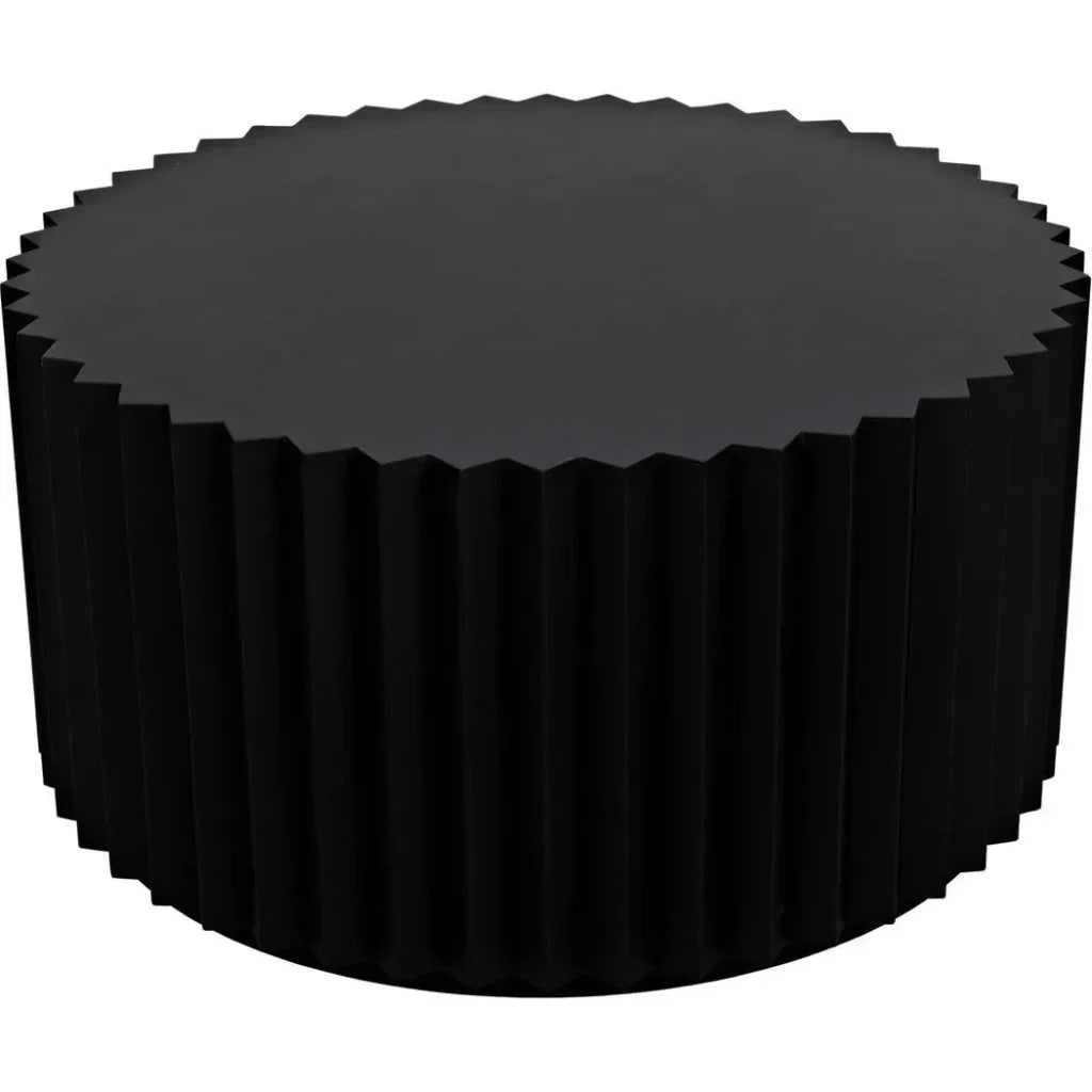 Stern Coffee Table, Black Steel - LOOMLAN - Noir - Coffee Tables