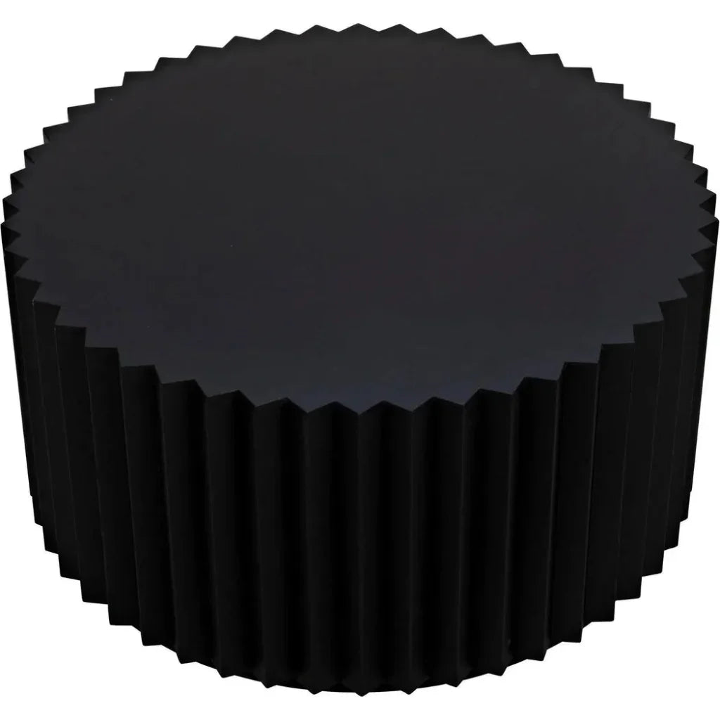 Stern Coffee Table, Black Steel - LOOMLAN - Noir - Coffee Tables