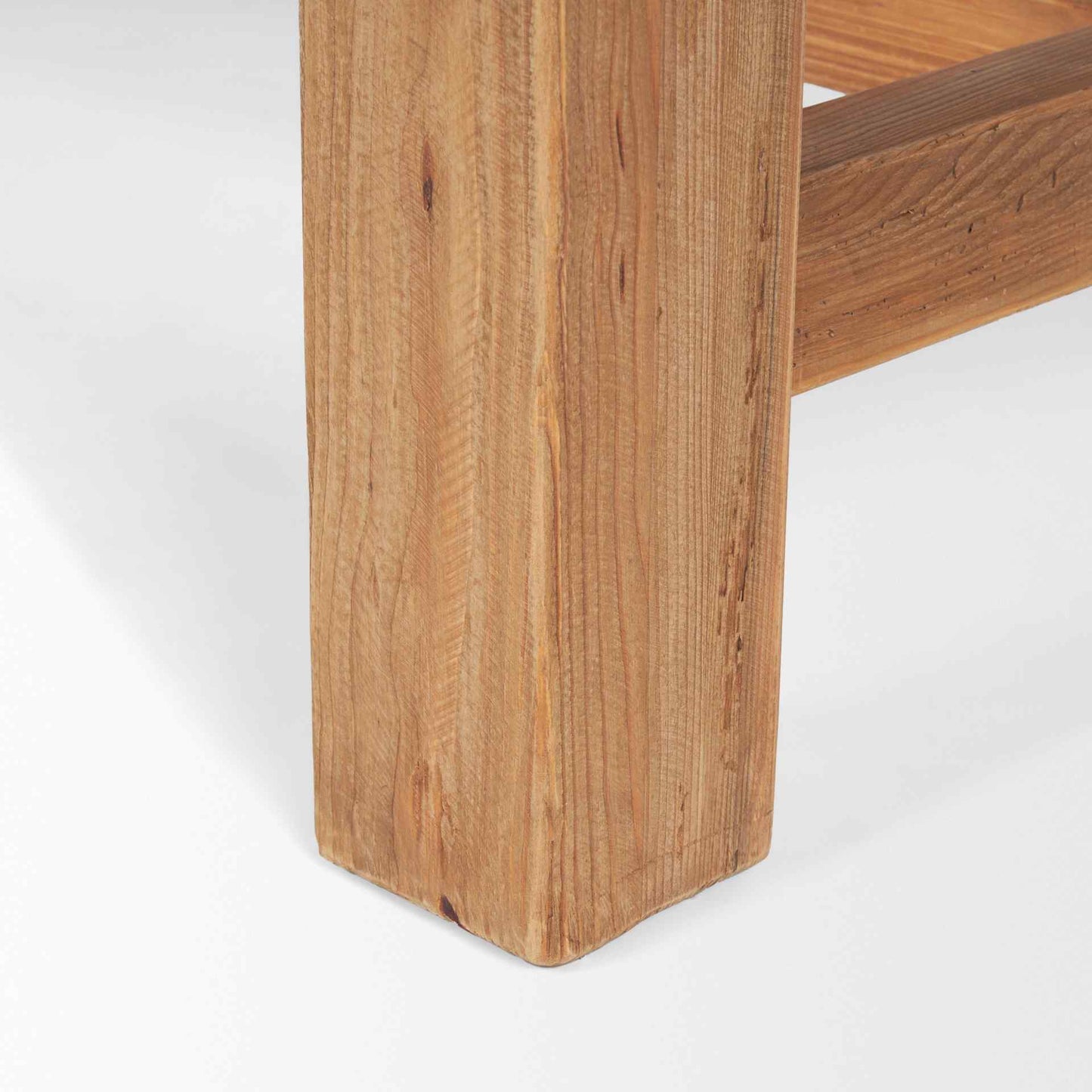 Stetson Natural Wooden Dining Table-Dining Tables-Mercana-LOOMLAN