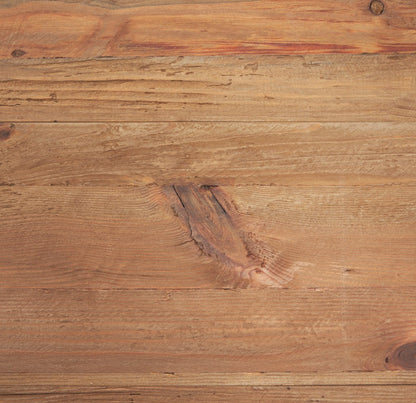 Stetson Natural Wooden Dining Table-Dining Tables-Mercana-LOOMLAN