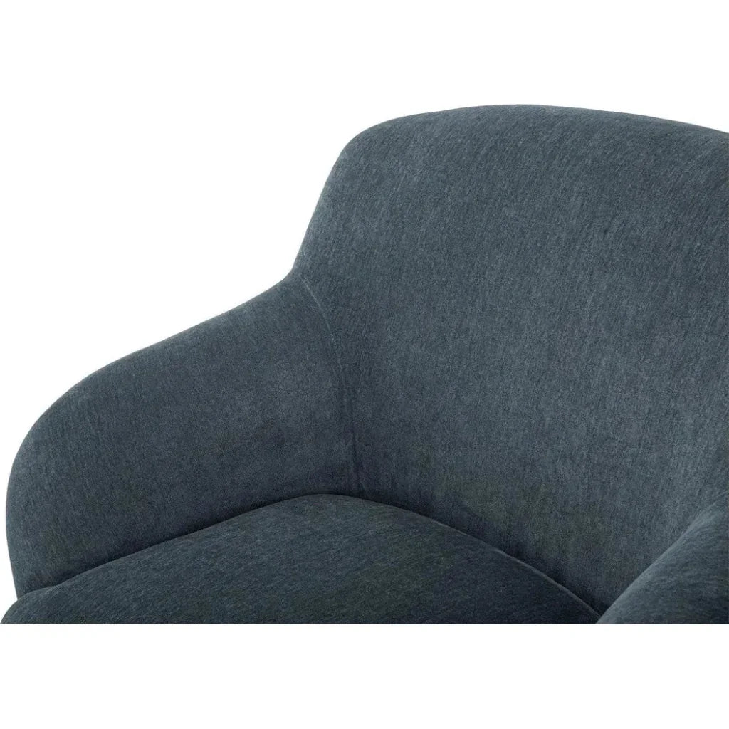 Stevie Performance Fabric Lounge Armchair-Lounge Chairs-Moe's Home-LOOMLAN