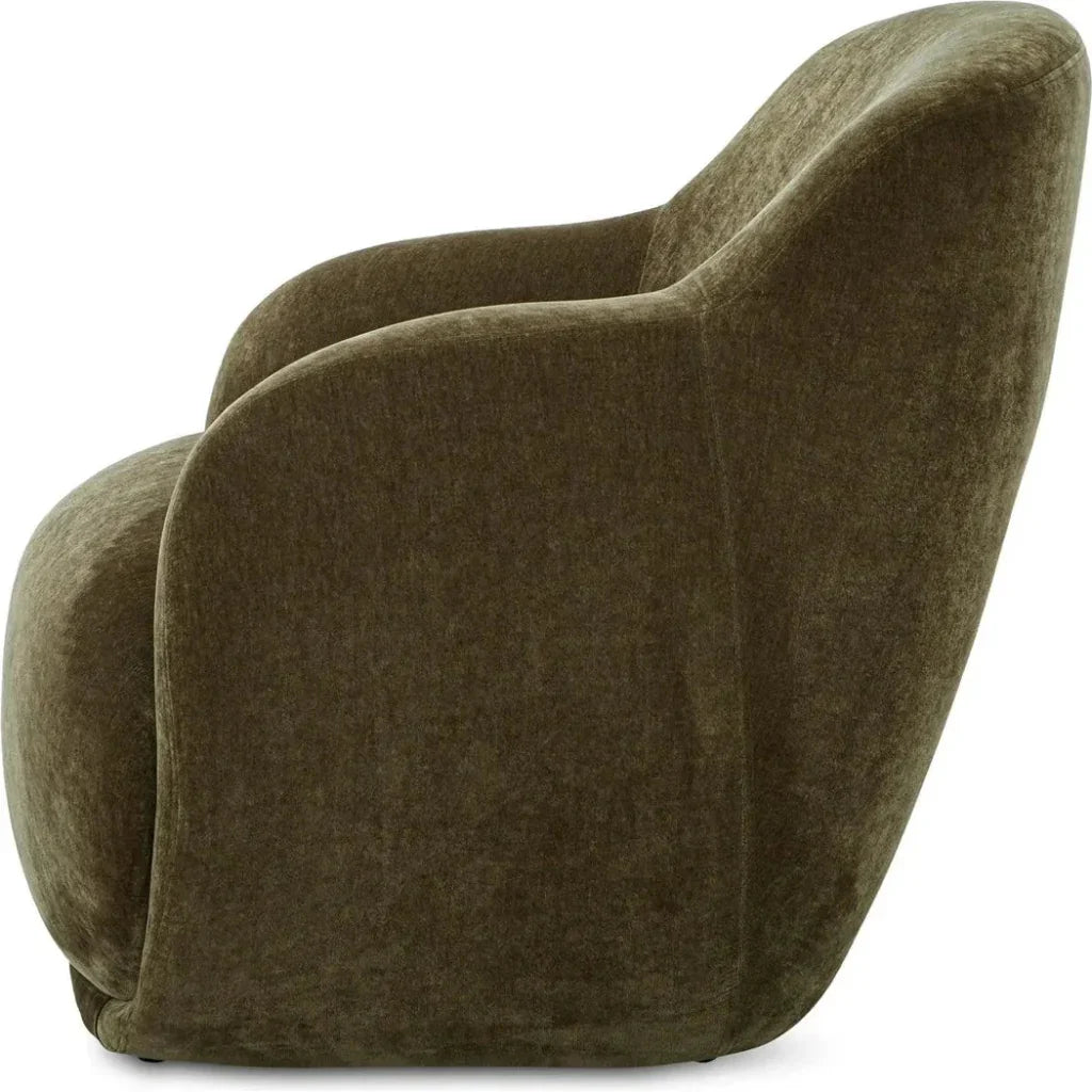 Stevie Performance Fabric Lounge Armchair-Lounge Chairs-Moe's Home-LOOMLAN