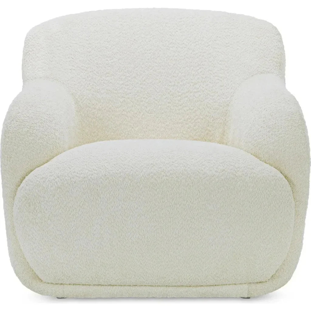 Stevie Performance Fabric Lounge Armchair-Lounge Chairs-Moe's Home-Cream-LOOMLAN