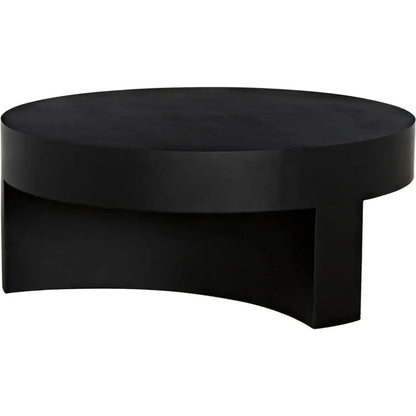 Steward Black Round Coffee Table