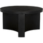 Steward Black Round Coffee Table