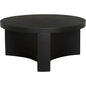 Steward Black Round Coffee Table