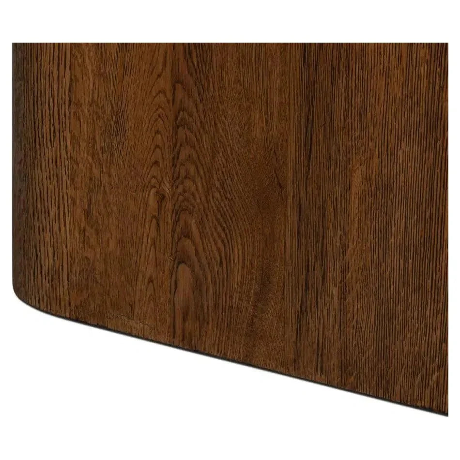 Stewart Natural Wood Square Side Table - LOOMLAN - Sarreid - Side Tables