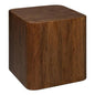 Stewart Natural Wood Square Side Table - LOOMLAN - Sarreid - Side Tables