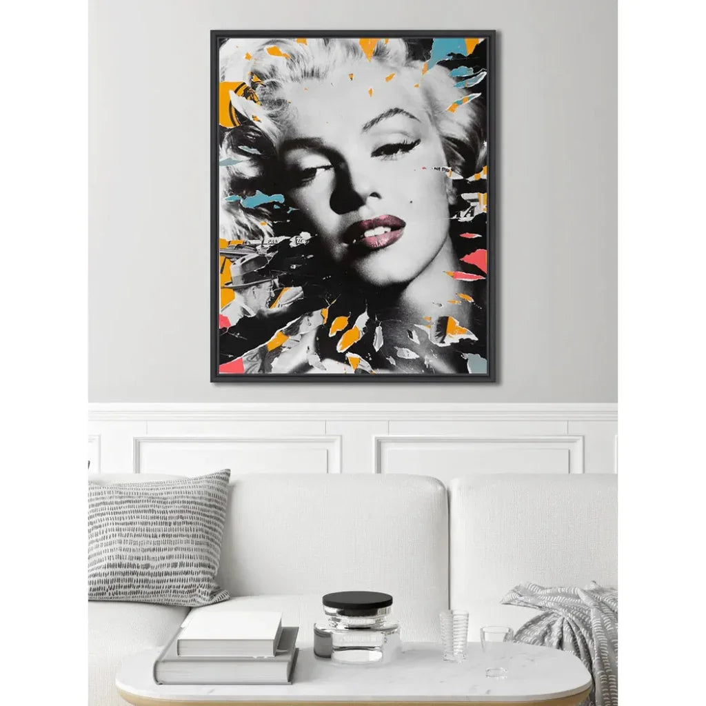 Stir Artwork d Canvas With Floating - LOOMLAN - LOOMLAN - Canvas Art