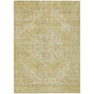 Stockholm Gold Washable Indoor-Outdoor Rug-Outdoor Rugs-LOOMLAN Rugs-2'6" x 3'10"-LOOMLAN