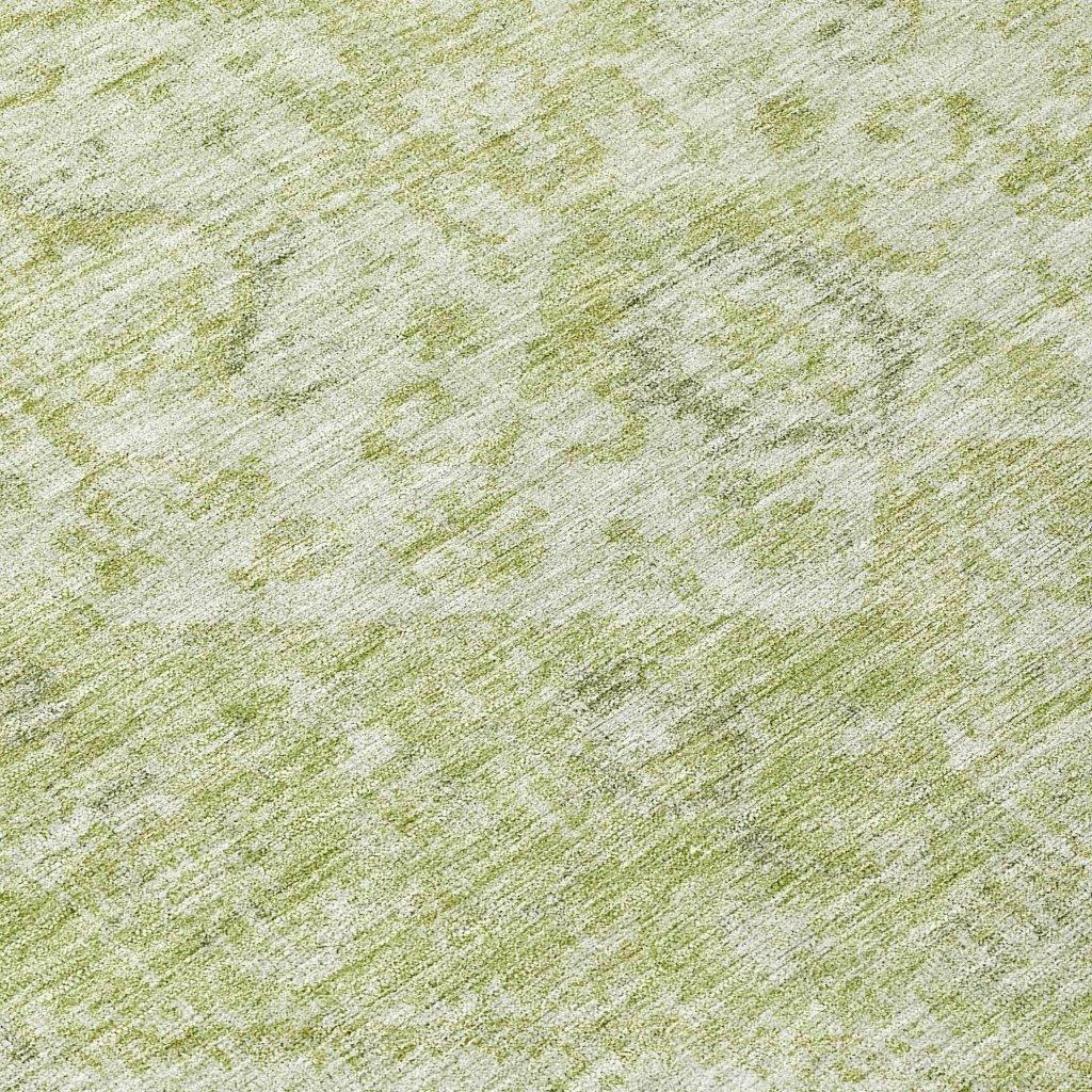 Stockholm Green Washable Indoor-Outdoor Rug-Outdoor Rugs-LOOMLAN Rugs-LOOMLAN