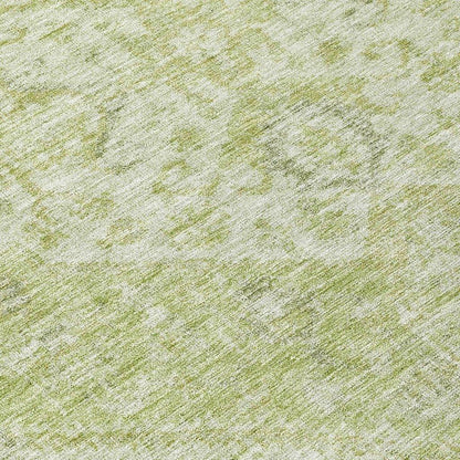 Stockholm Green Washable Indoor-Outdoor Rug-Outdoor Rugs-LOOMLAN Rugs-LOOMLAN