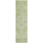 Stockholm Green Washable Indoor-Outdoor Rug-Outdoor Rugs-LOOMLAN Rugs-2'3" x 7'6"-LOOMLAN