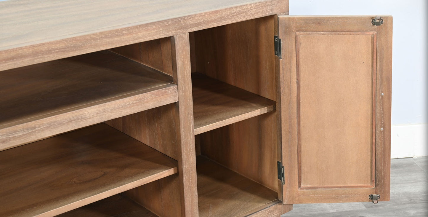 Stonebridge Two Doors Wooden Media Console