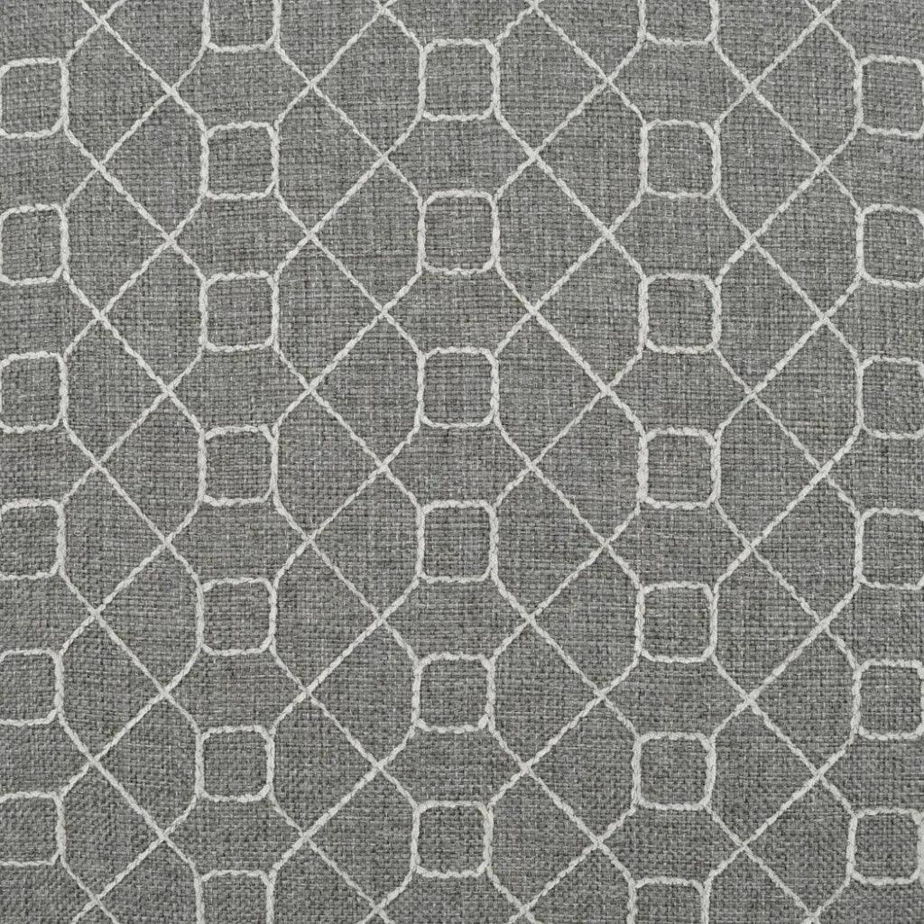 Stornoway Grey Geometric Grey Large Throw Pillow Insert - LOOMLAN - D.V. Kap - Throw Pillows