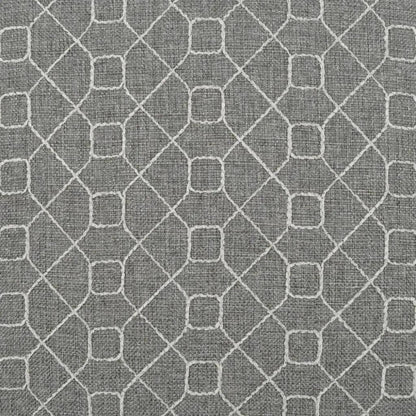 Stornoway Grey Geometric Grey Large Throw Pillow Insert - LOOMLAN - D.V. Kap - Throw Pillows