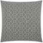 Stornoway Grey Geometric Grey Large Throw Pillow Insert - LOOMLAN - D.V. Kap - Throw Pillows