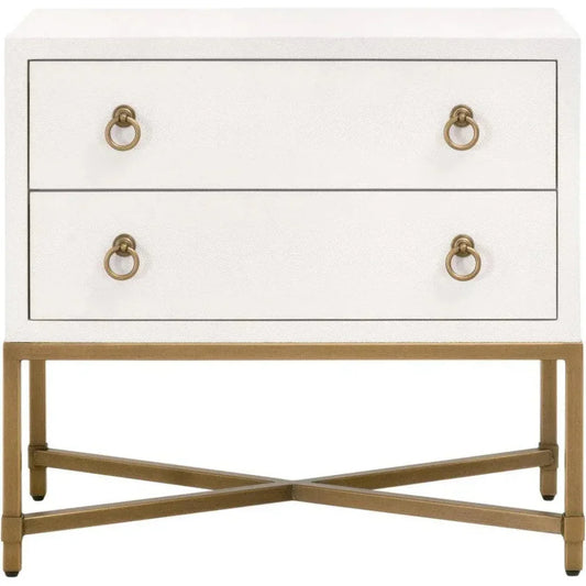 Strand Shagreen 2 - Drawer Nightstand - LOOMLAN - Essentials For Living - Nightstands