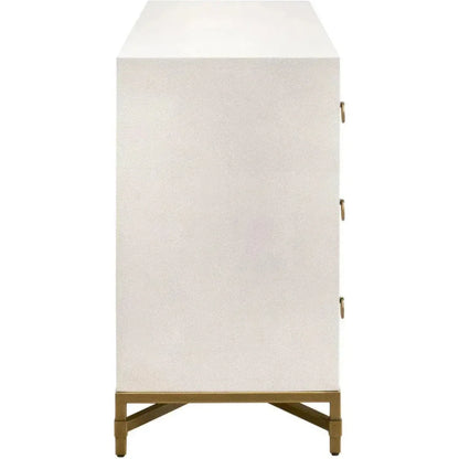 Strand Shagreen 6 - Drawer Double Dresser - LOOMLAN - Essentials For Living - Dressers