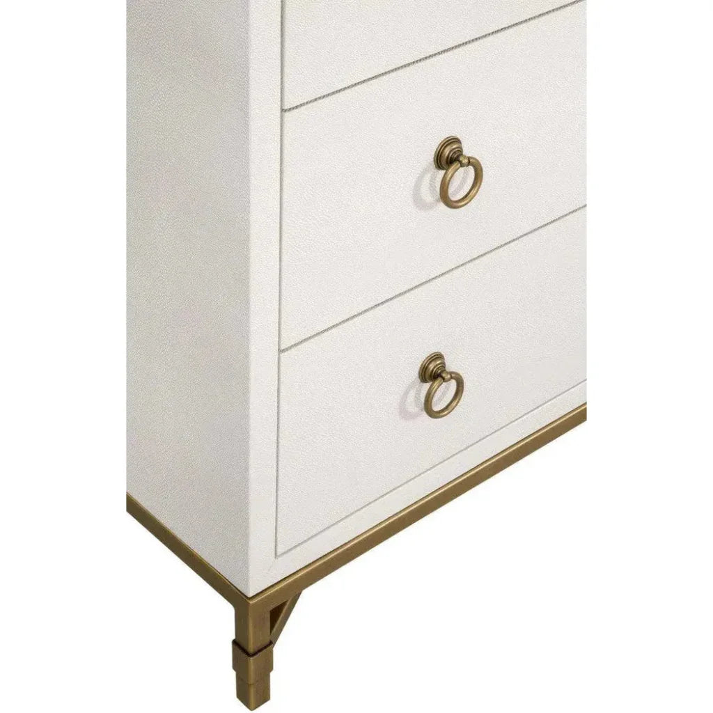 Strand Shagreen 6 - Drawer Double Dresser - LOOMLAN - Essentials For Living - Dressers
