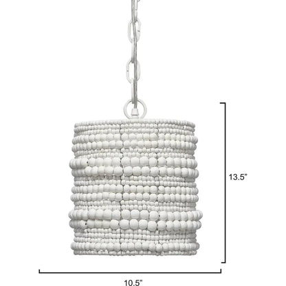 Strand Wood Beaded Pendant - LOOMLAN - Jamie Young - Pendants