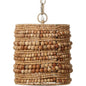 Strand Wood Beaded Pendant - LOOMLAN - Jamie Young - Pendants
