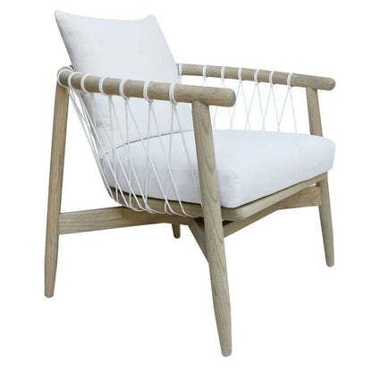 Strand Wood Framed Occasional Chair - LOOMLAN - Artesia - Club Chairs