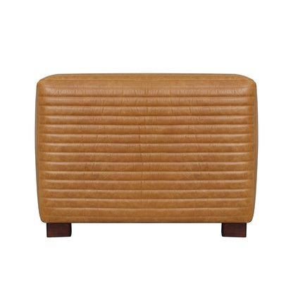 Strata Rich Brown Leather Sofa