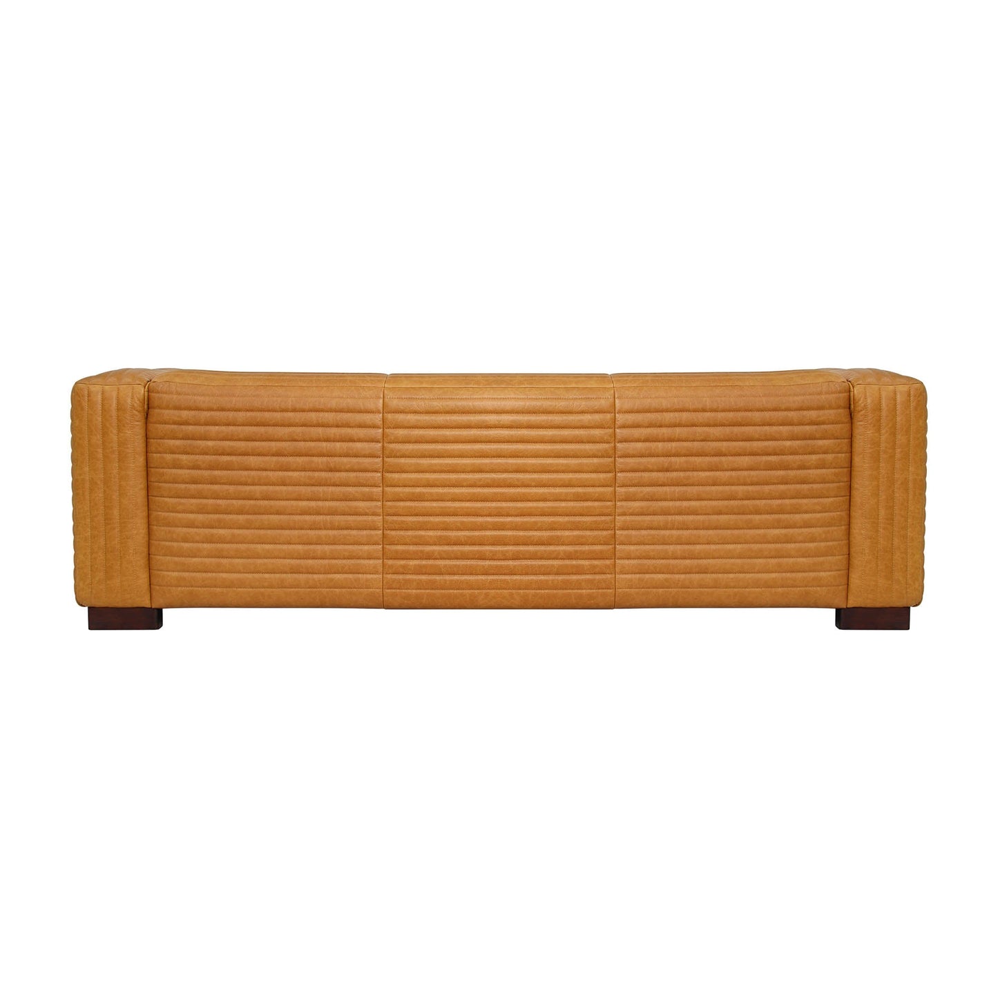 Strata Rich Brown Leather Sofa