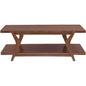 Stratton Wood Brown Rectangular Cocktail Table - LOOMLAN - Bassett Mirror - Coffee Tables