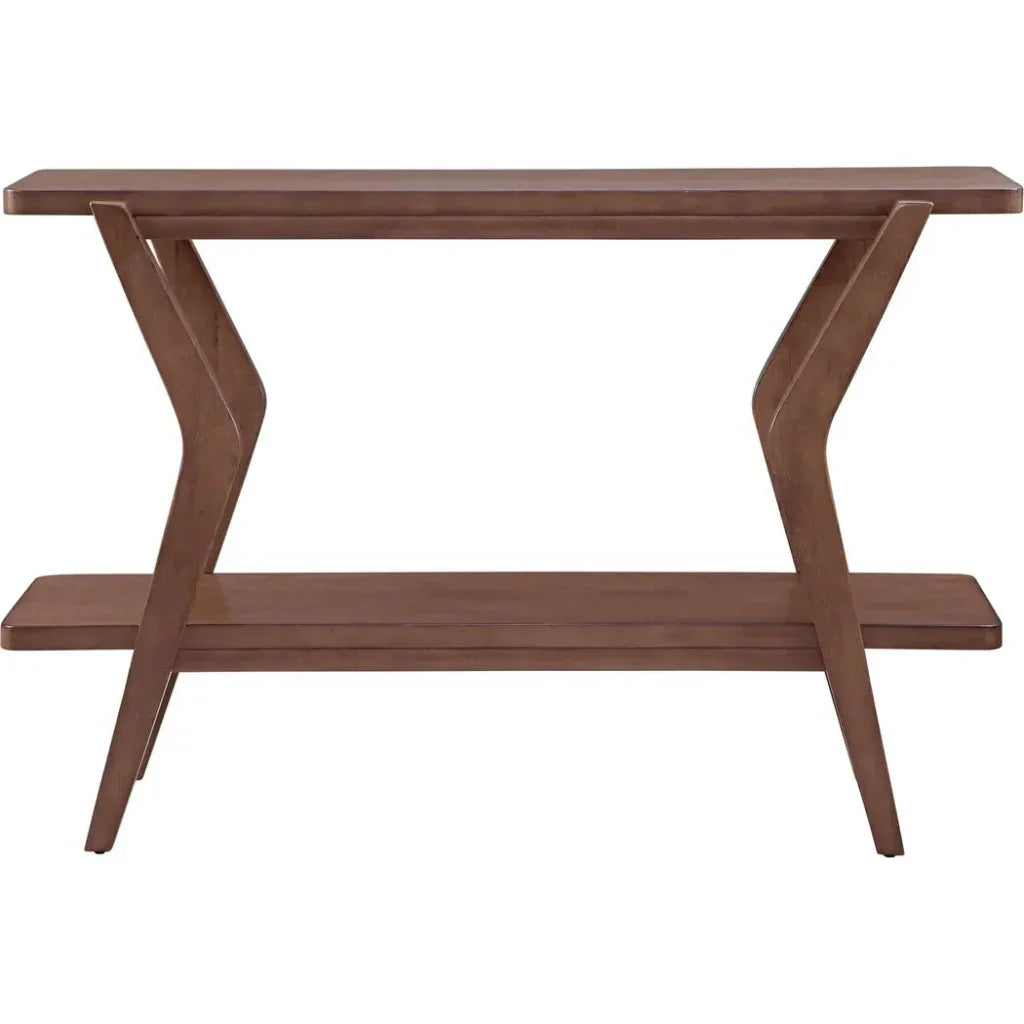 Stratton Wood Brown Sofa Table - LOOMLAN - Bassett Mirror - Console Tables