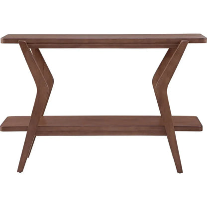 Stratton Wood Brown Sofa Table - LOOMLAN - Bassett Mirror - Console Tables
