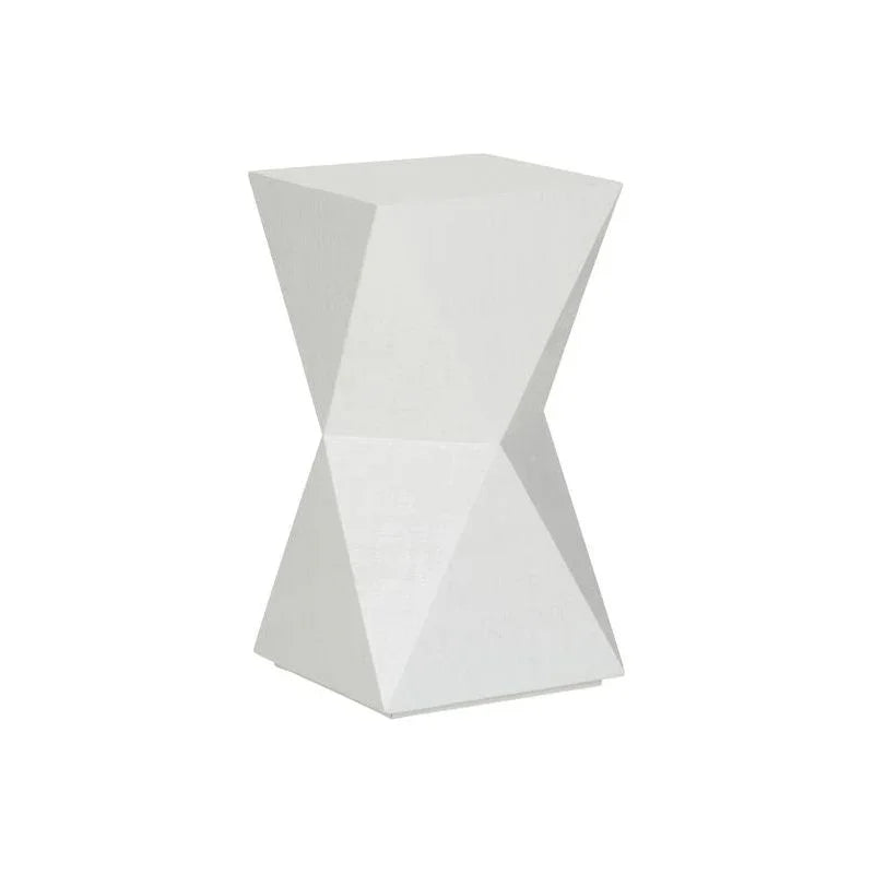 Stravos Wooden White Spot Table - LOOMLAN - Wildwood - Side Tables