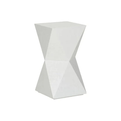 Stravos Wooden White Spot Table - LOOMLAN - Wildwood - Side Tables