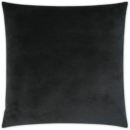 Stream Black Throw Pillow With Insert - LOOMLAN - D.V. Kap - Throw Pillows