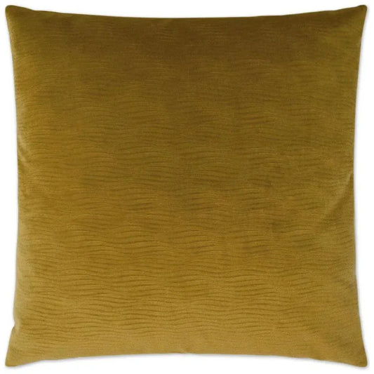 Stream Chartreuse Brown Throw Pillow Insert - LOOMLAN - D.V. Kap - Throw Pillows
