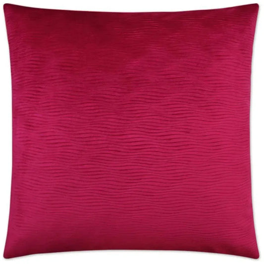Stream Fuchsia Red Throw Pillow With Insert - LOOMLAN - D.V. Kap - Throw Pillows