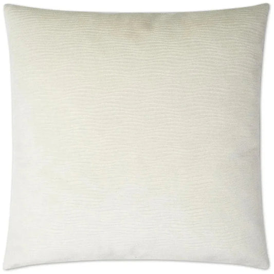 Stream Ivory Throw Pillow With Insert - LOOMLAN - D.V. Kap - Throw Pillows