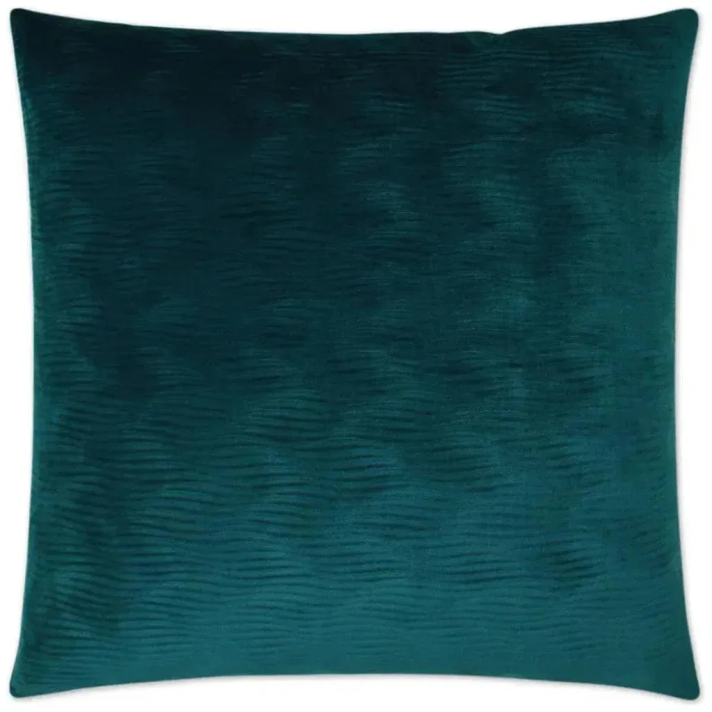 Stream Solid Turquoise Teal Large Throw Pillow Insert - LOOMLAN - D.V. Kap - Throw Pillows
