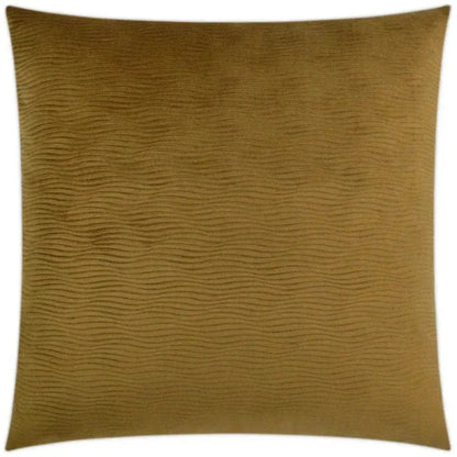 Stream Walnut Solid Tan Taupe Large Throw Pillow Insert - LOOMLAN - D.V. Kap - Throw Pillows