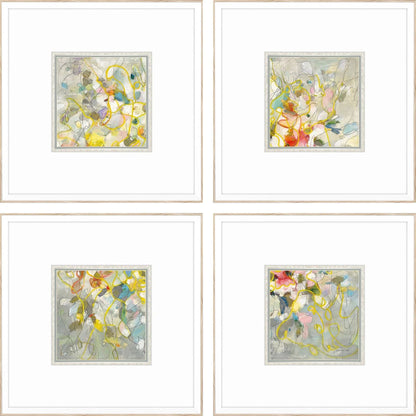 Strings of Lights Wood Framed Wall Art 4PC