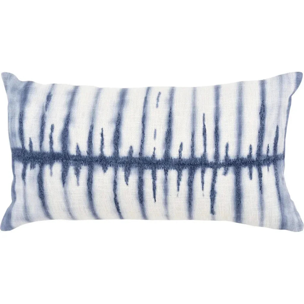 Stripe Ivory Lumbar Pillow With Insert - LOOMLAN - LOOMLAN - Throw Pillows