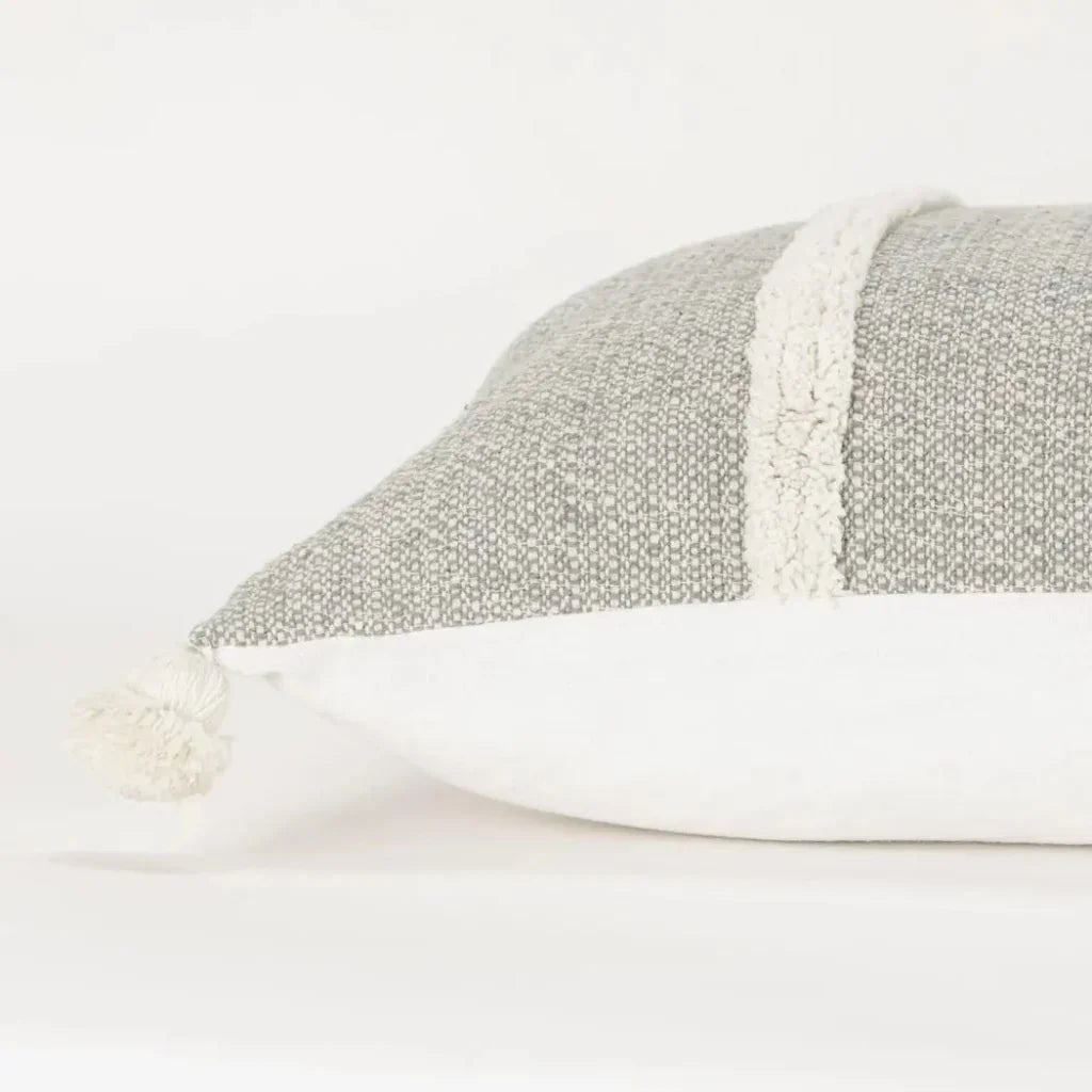 Stripe Lumbar Pillow For Chairs & Couch Anette - LOOMLAN - LOOMLAN - Throw Pillows