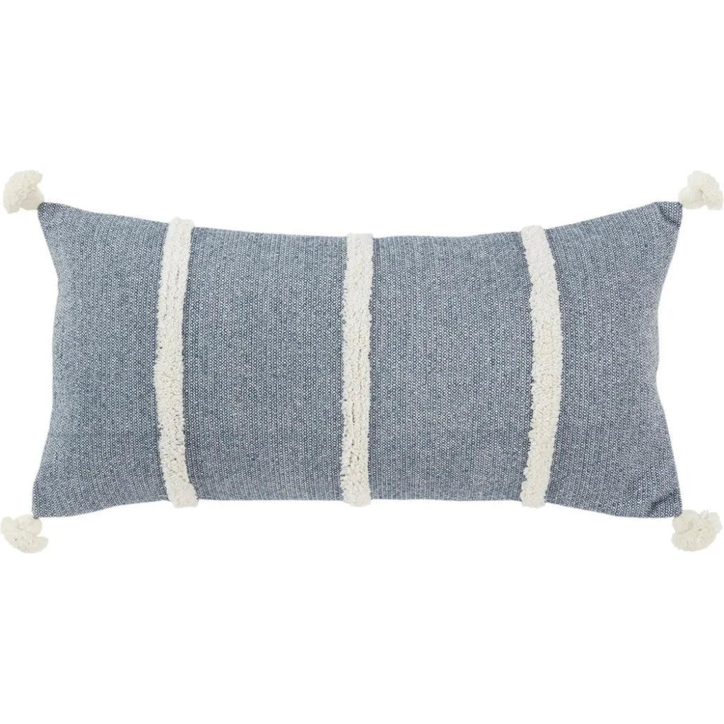Stripe Lumbar Pillow For Chairs & Couch Anette - LOOMLAN - LOOMLAN - Throw Pillows