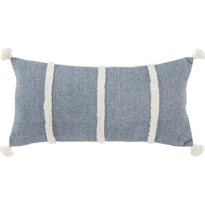 Stripe Lumbar Pillow For Chairs & Couch Anette - LOOMLAN - LOOMLAN - Throw Pillows