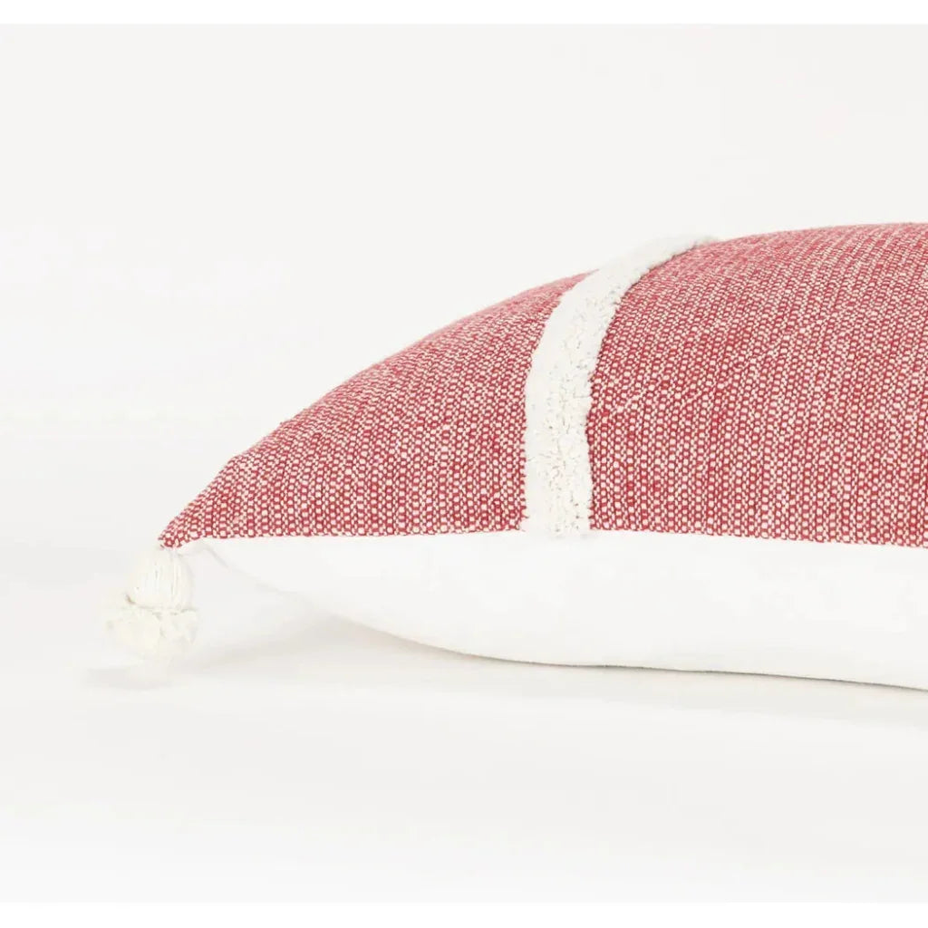 Stripe Lumbar Pillow For Chairs & Couch Anette - LOOMLAN - LOOMLAN - Throw Pillows