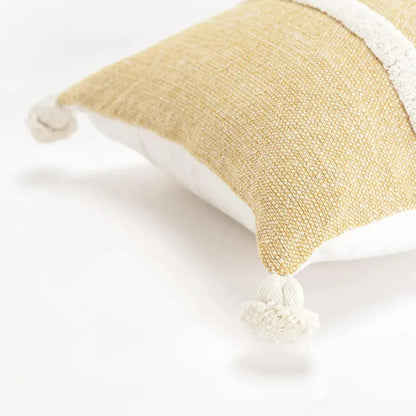 Stripe Lumbar Pillow For Chairs & Couch Anette - LOOMLAN - LOOMLAN - Throw Pillows